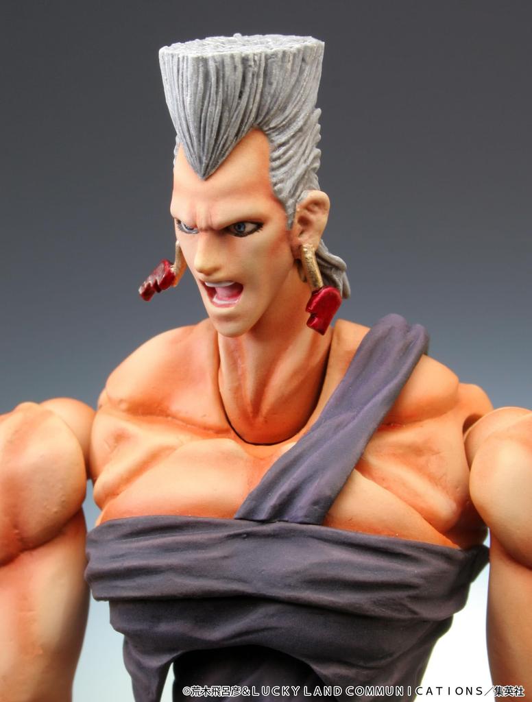 Super movable figure Bizarre Adventure Part Polnareff approximately 160mm painted movable figure "JoJo's 3" J.P. PVC&ABS&Nylon