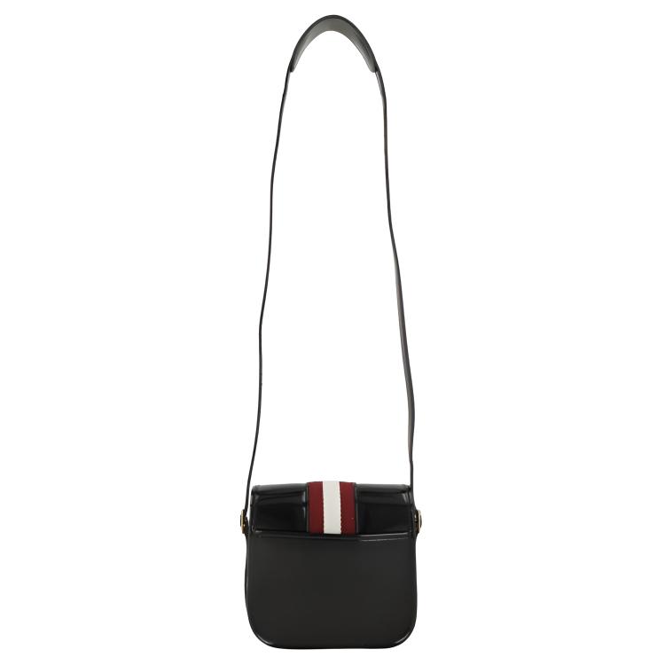 Bally Mini Shoulder Bag With Gold Hardware Women Bags Black WAC04TVT951U901O
