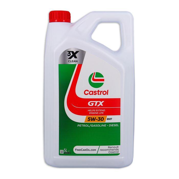 Huile Moteur - CASTROL GTX 5W-30 RN17 - 5L - 5W30