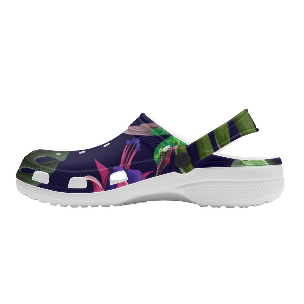 Fun Printed EVA Clogs Slippers Women Men Lightweight Breathable Slip On Casual Sandals Soft Sole Summer Shoes Daily Walking