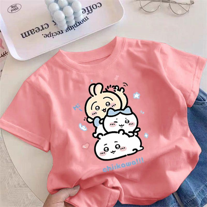 T-shirt Short Sleeved Summer T-shirt Grils T-shirt Women's Fashionable Casual Top