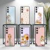 Art S-Sarah K-Kay Pattern Phone Case For Samsung Galaxy A73,A72,A71,A70,A53,A52,A51,Others Soft Black Cover