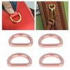 10pcs D Rings     Glossy Comfortable Small Compact Decorative Bag Buckles for   Crafts