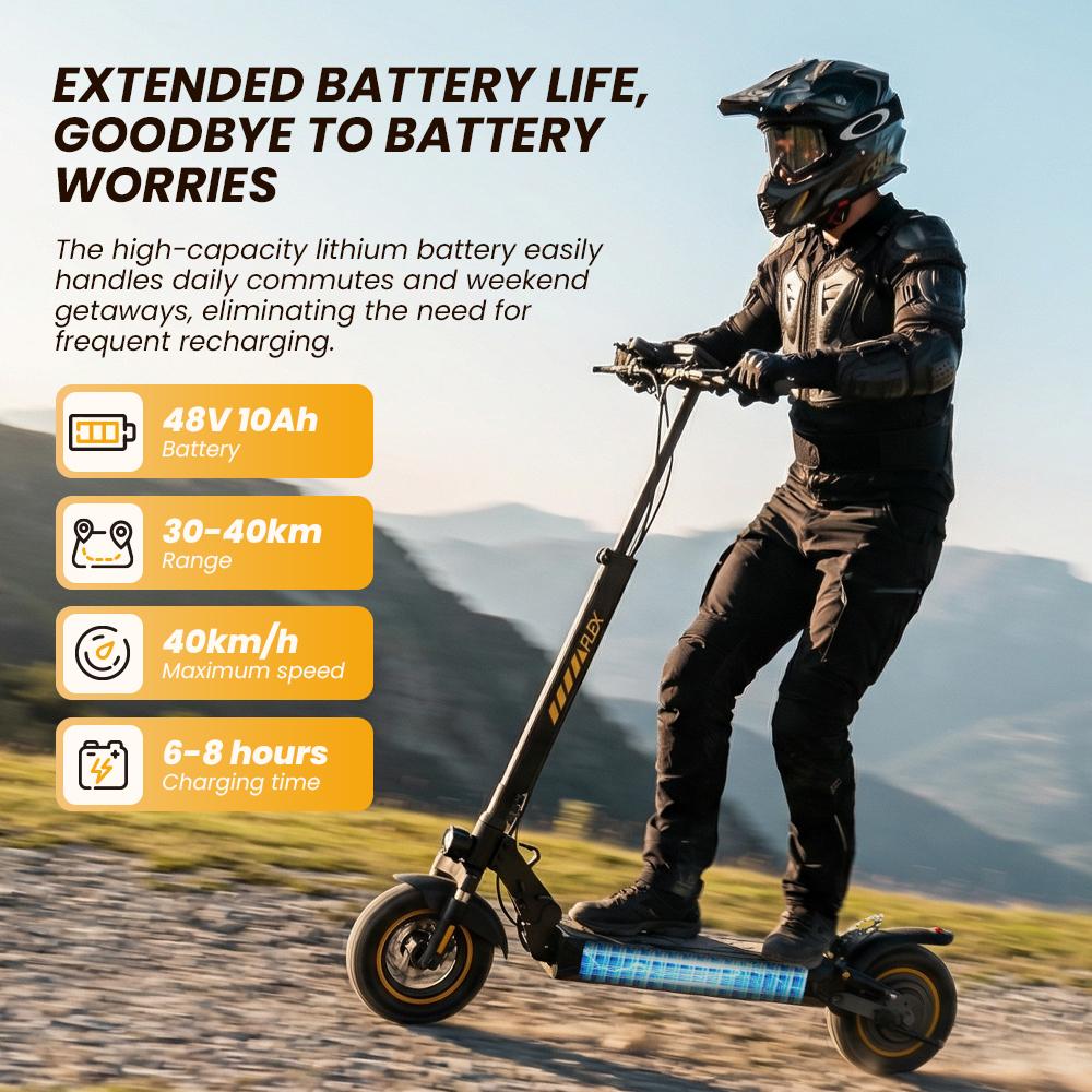 Monopattino Elettrico Pieghevole W9Air Modalità di Velocità 6/10/15/25 km/h Motore 500W Capacità Batteria 48V 10Ah Autonomia 30–40 km