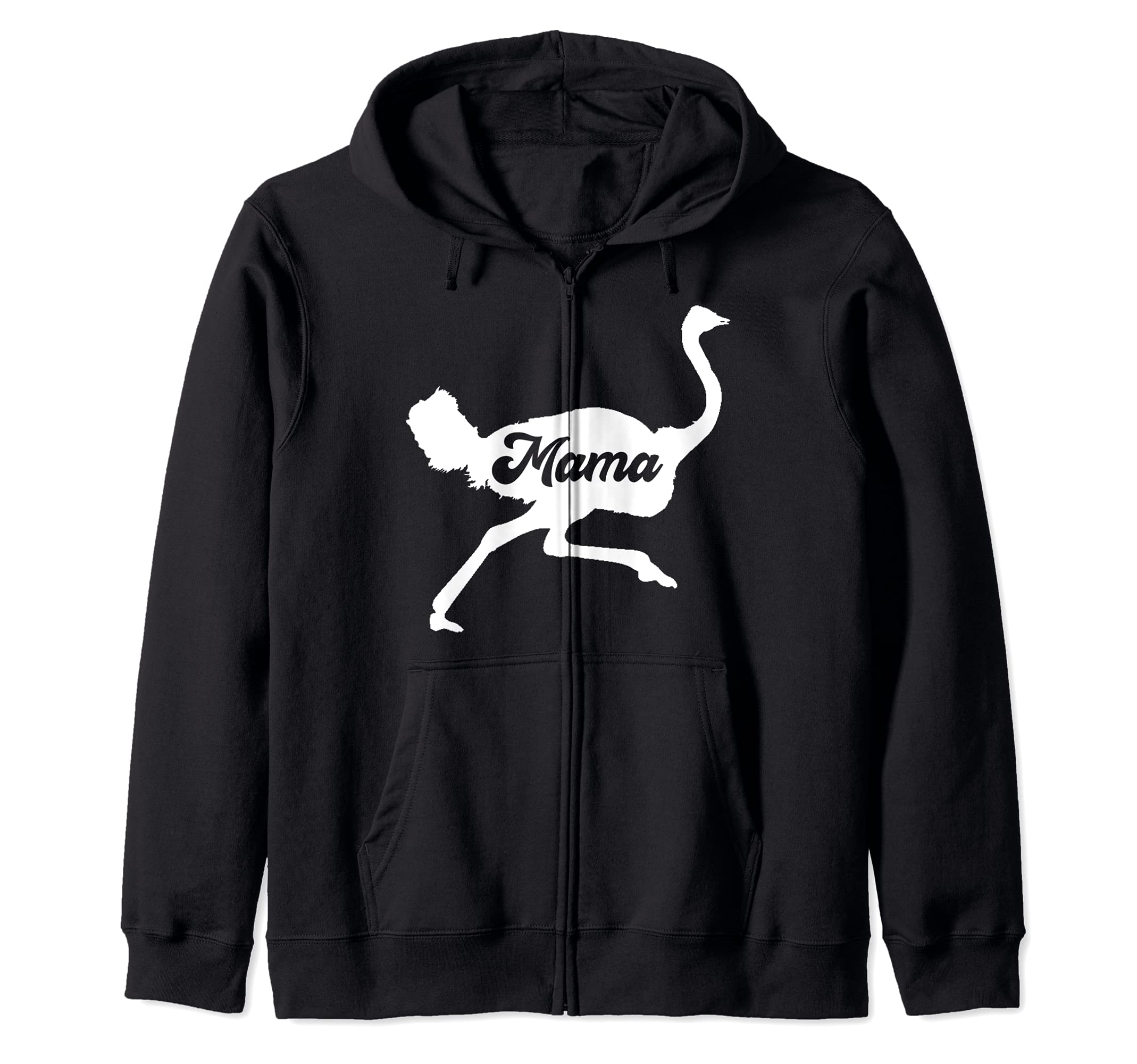 

Милый семейный костюм Mama Ostrich Parka на молнии