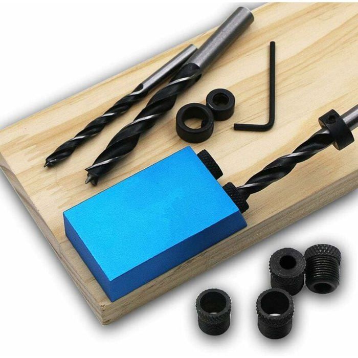 Woodworking Guides Localizer Joint Angle Tool - 14 Pieces 15 Degree Pocket Hole Jig Fastener