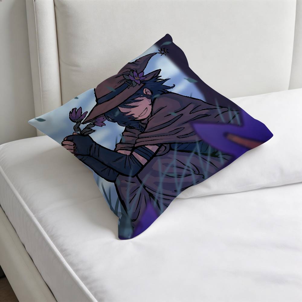 AAzure Time FForsaken Cute Decorative Square Pillow Cover Soft Comfortable Pillow Case Sofa Bed Home Decoration