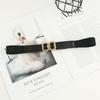 Elastic Elastic Coat Belt Accessories Decorative Dress Suit Waist Seal Women Autumn Winter Tide Summer Black