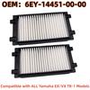 Air Filter Compatible For Yamaha EX VX TR-1 Waverun VX SX190, SX210 Series Motorboat PARTS Replacement 6EY-14451-00-00 RY13100
