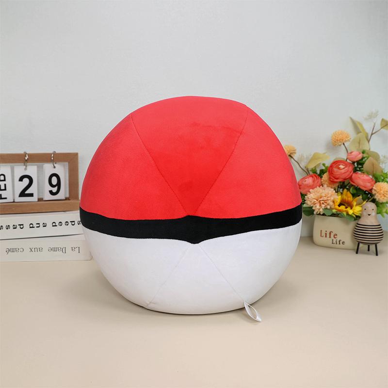 Big Size Plush Cushion Ultra Ball Master Ball Poke Ball Pillow Pokeball Cushion Pocket Monster Doll Bedroom