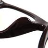 Excellent CHANEL Glasses Matelasse COCO Mark Color Lens Dark brown Women 3443-S-A Used