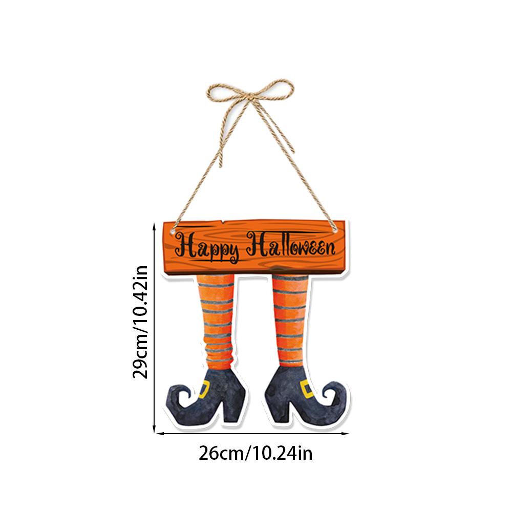 New Style, Halloween Theme, Paper, Door Hanging, Party Scene Decoration, Decorations, Hanging Boards, Pumpkin Hanging Accessories