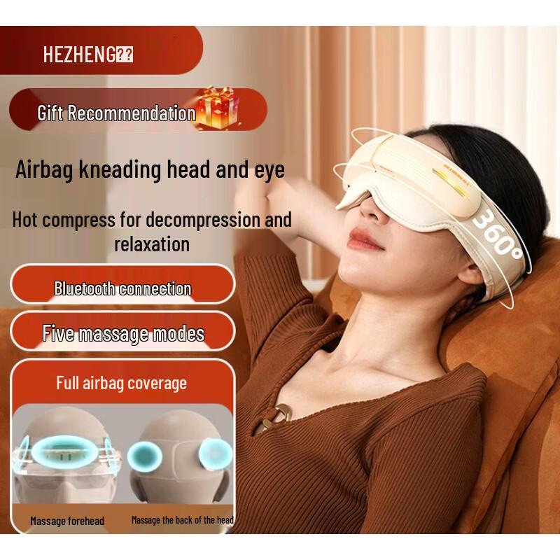 HEZHENG Portable Head and Eye Massager