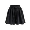 Women's Shorts High Waist Drawstring Knee Length Shorts Elastic Comfy Shorts With Pockets