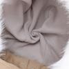 Lei Feng Hat with Soft Plush Inner Fluffy Fur Edge Winter Face Guard Head Cap Adjustable Drawstring Headgear