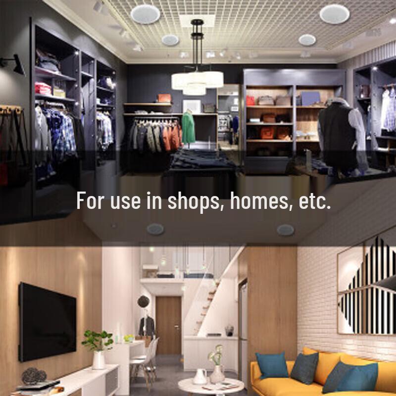 SAST Wireless Bluetooth Ceiling/Wall-Mounted Public Address Background Music System