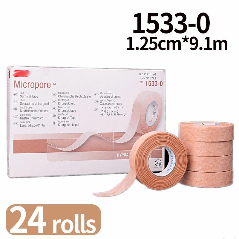 3M Micropore Tape 1533 gene bandă pentru pleoape gene bandă pentru gene Instrumente de extensie 1 box  1533-0