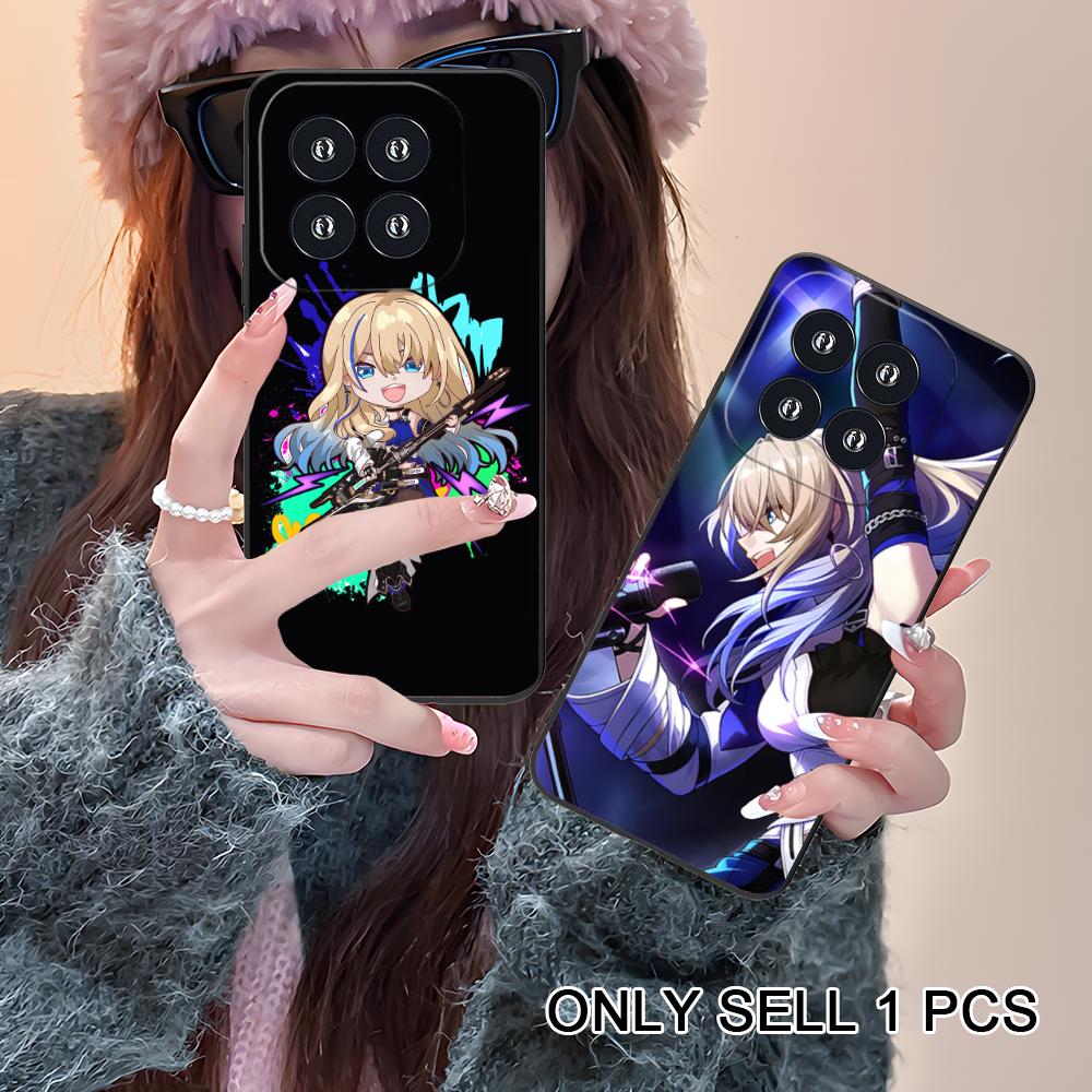 HSR Serval Matte TPU Mobile Phone Case for Xiaomi 15 14 13 12 Mi 11 T Ultra Lite Pro S X 5G Colorful Printing Cover