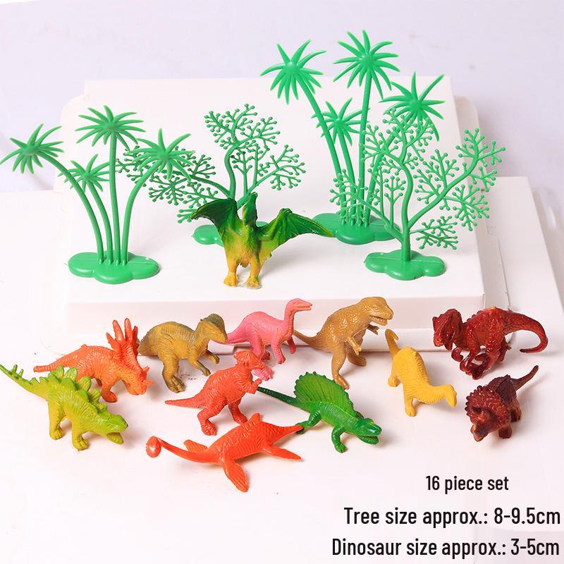 Dinosaur Jungle Cake Decorations Figurines