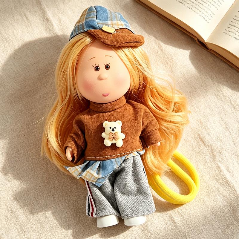 14cm Cute Potato Doll Pendant - Wedding & Playful Girl Toy Figure