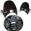 Windshield Windscreen For 2003 - 2016 2017 2018  Suzuki VanVan Van Van RV 125 RV125 200 RV200 Front Fork Mount Clamp Screen