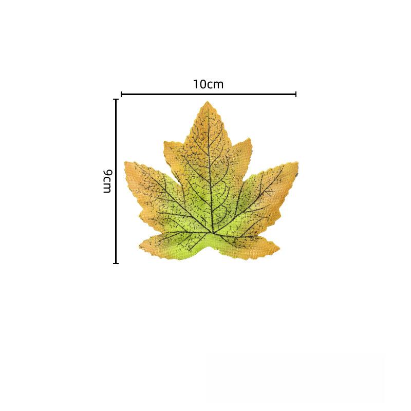 50 Pcs Fall Artificial Maple Leaves for Thanksgiving,Weddings Decorations,Festival Events