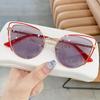 Retro Cat-Eye Sunglasses - 2024 Korean Style for Women, Trendy Personality Street Fashion Accessories
