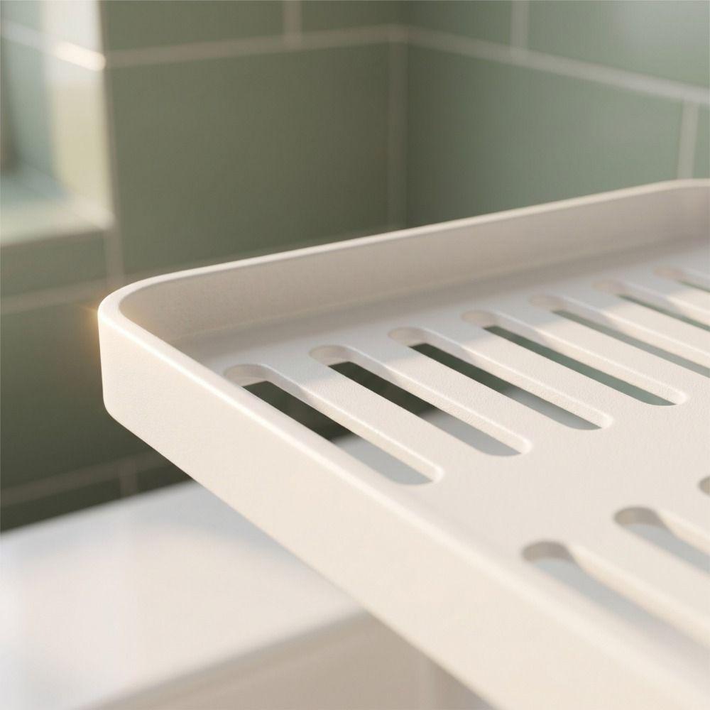 Universal Faucet Storage Shelf Water Drainage Counter Organizer Bathroom Storage Rack  Shower