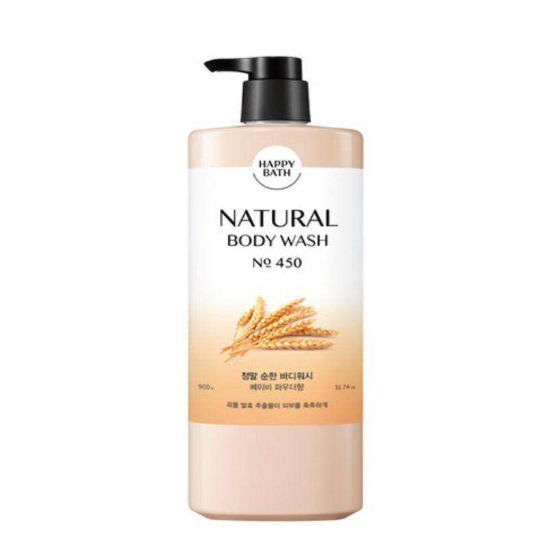 HAPPY BATH Natural Body Wash 900g / #Baby Power