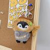 1Pc Cute Snapper Head Set Keychain Cat Plush Action Figure Key Chain Doll Pendant Bag Accessories Baby Keyring