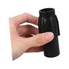 Broom Extension Rod Adapter, Set of 6, Adjustable Duster Extension Rod Tensioner, Black, Compatible with 22/25mm, Household Cleaning Goods,