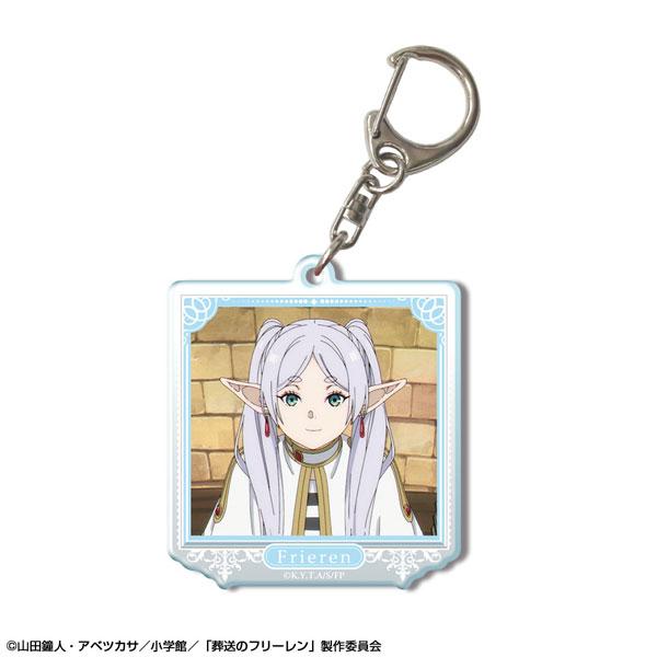 New Anime Frieren Beyond Journey's End Acrylic Action Figures Model Key Chain kawaii Pendant Accessories Decor Toy Gift 6CM