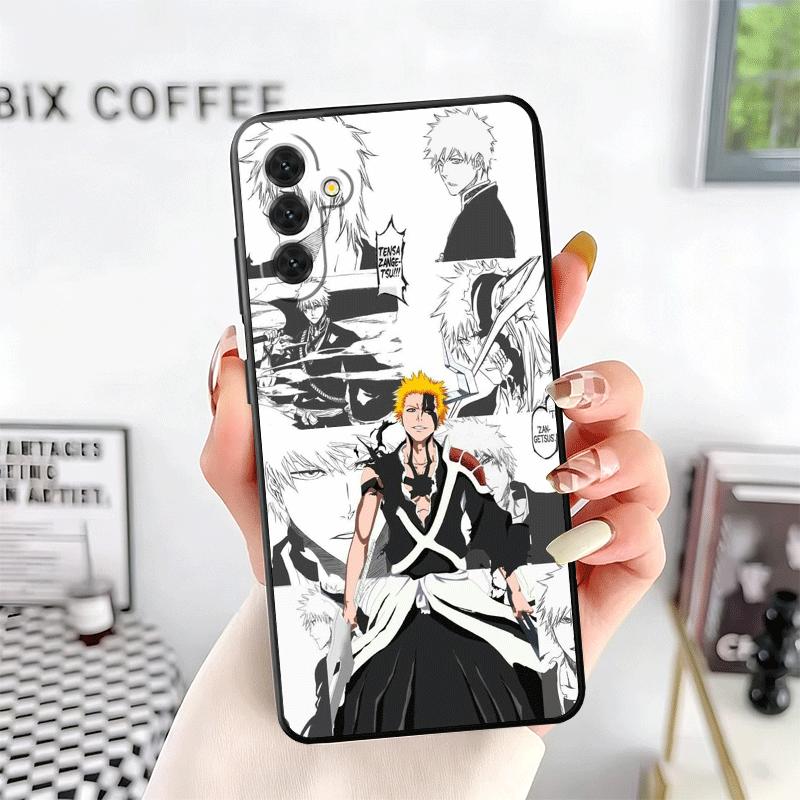 Bleach Anime Ichigo Kenpachi Soft Phone Case for Samsung A17 A37 A57 A16 A26 A36 A56 A15 A25 A35 A55 A14 A24 A34 A54 A13 A23 A33