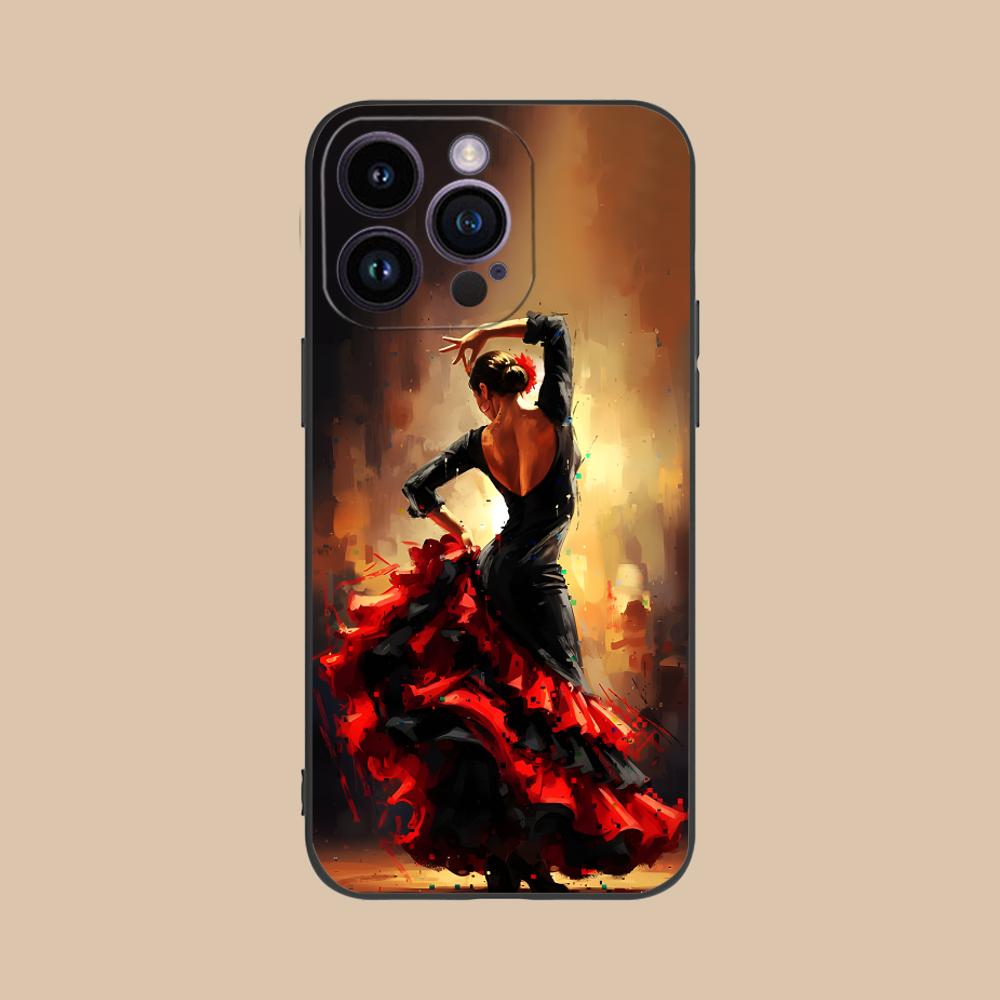 

Spain Flamenco Mobile Phone Case for iPhone 17 16 15 14 13 12 11 X XR XS 8 7 Air Pro Max Plus Mini Colorful Cover Cellphones iPhone 7 Plus