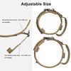 Tactical Dog Collar Adjustable Pet Collar Training Dog Collar With Heavy Duty Metal Buckle For Medium And Large Dogs Accessories