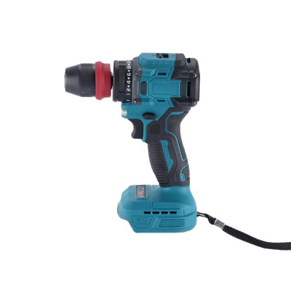 High-Power Handheld Brushless Electric Drill with Detachable Design and Wireless Lithium Battery