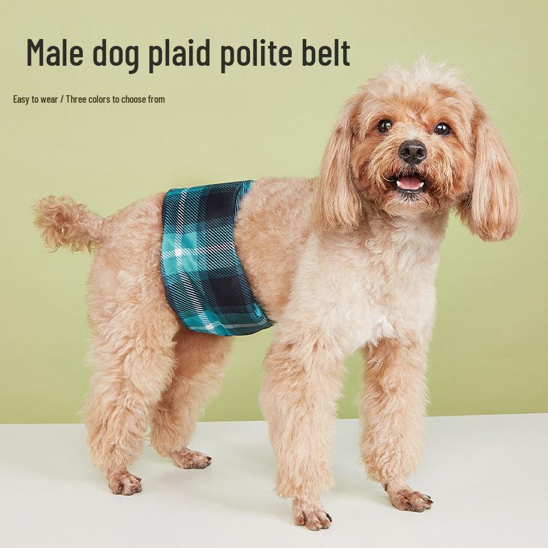 Male Dog Comfort Diapers – Physiological Pet Hygiene Pants with Waistband