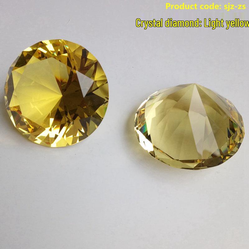 

Красочный хрустальный бриллиант, декоративное украшение 40mm