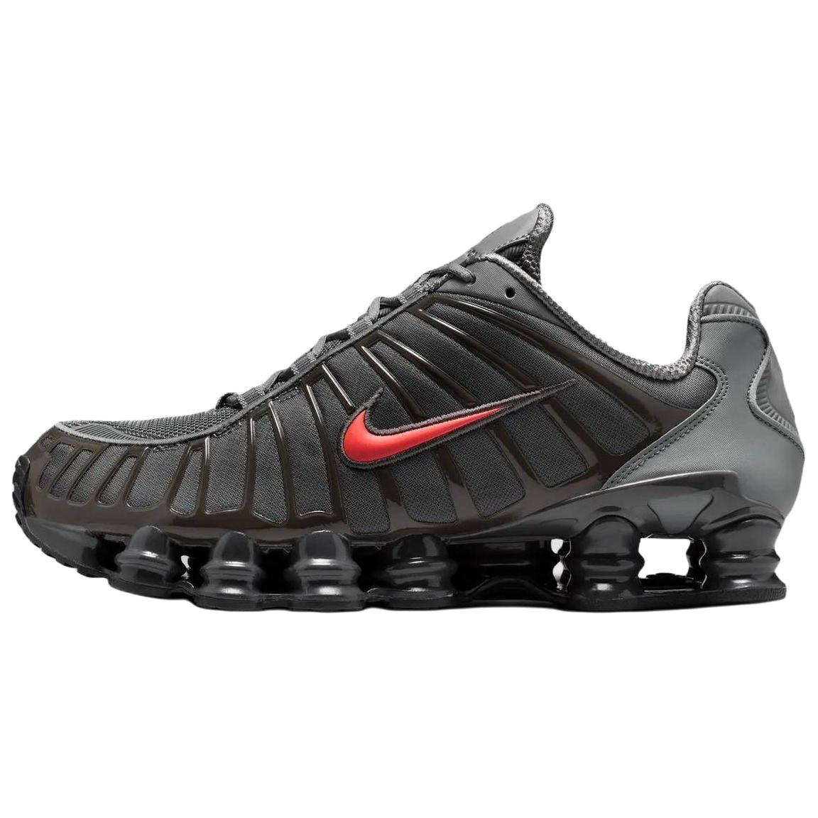 Nike Shox TL Series Breathable Support Rebound Casual Shoes Men s Black Red IQ6599-003 43