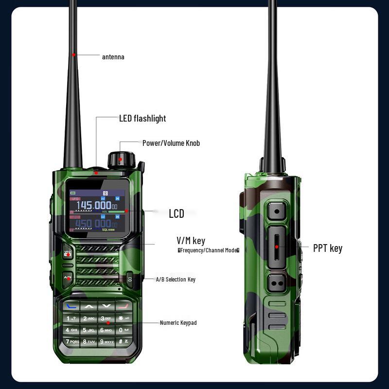 Baofeng UV-5R HUP High-Power Dual-Band Two-Way Radio (CN version)