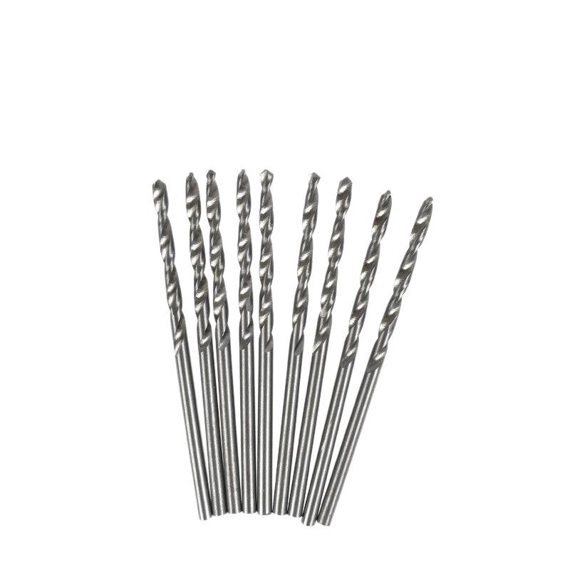25-Piece High-Speed Steel Mini Twist Drill Bit Set In Plastic Box