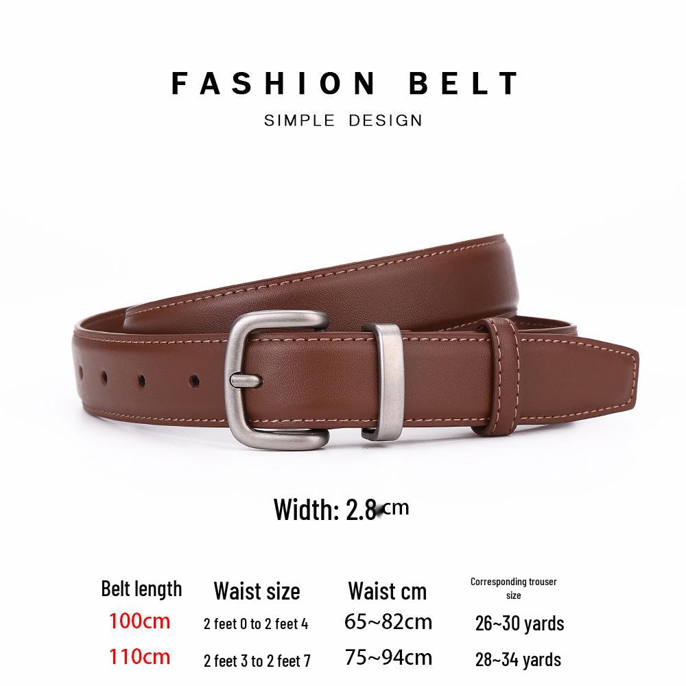 BV Women s High-End Genuine Cowhide Leather Decorative Belt 2022 100 cm