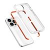 For iPhone 13 Pro Max Two-color High Translucent Shockproof Protective Case