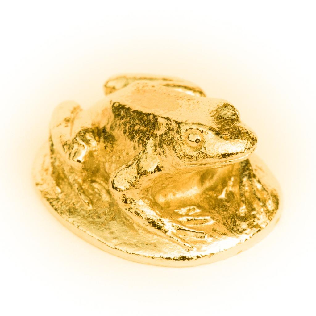 Sbírka britských figurek zvířat pozlacených 22karátovým zlatem