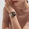 Titanium Color Strap For Apple Watch Series 11 46mm Luxury Metal Band Link Bracelet iWatch Ultra 3 49mm 45mm 44mm 42mm Business Strap 10 9 8 7 6 SE3 5