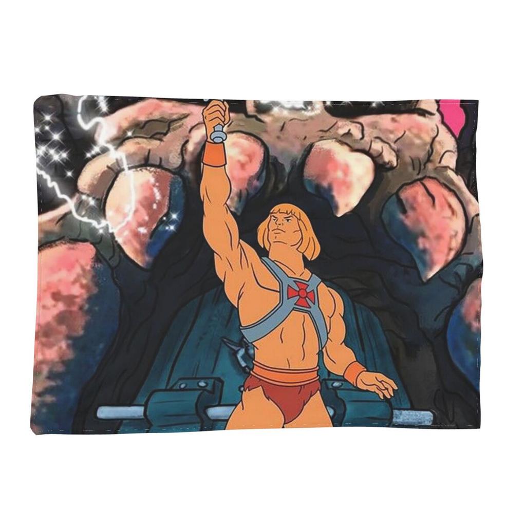 Eternia He-Man And The Masters Of The Universe Blanket Soft Warm Flannel Throw Blanket Plush for Bed Living Room Picnic Travel
