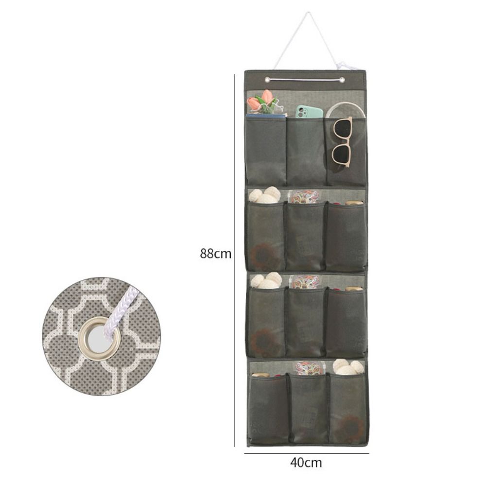 Space Saver Hanging Storage Bag Wall-mounted Shoe Rack Sundries Bag  Sundries Organization