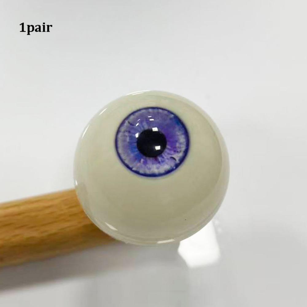 

1pair 10 Styles Acrylic Fake Eyes Eyeballs 20mm Safety Animal Toys Accessories For BJD Doll 9