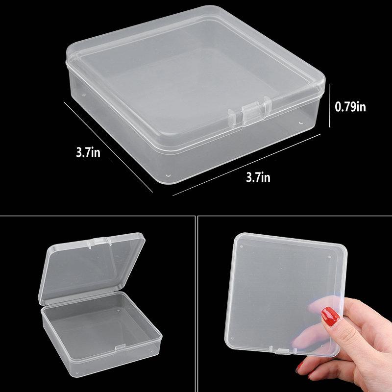 Plastic Organizer Storage Box  Container Jewelry Box with Adjustable Dividers for Beads Art DIY Crafts Jewelry Fishing Tackles