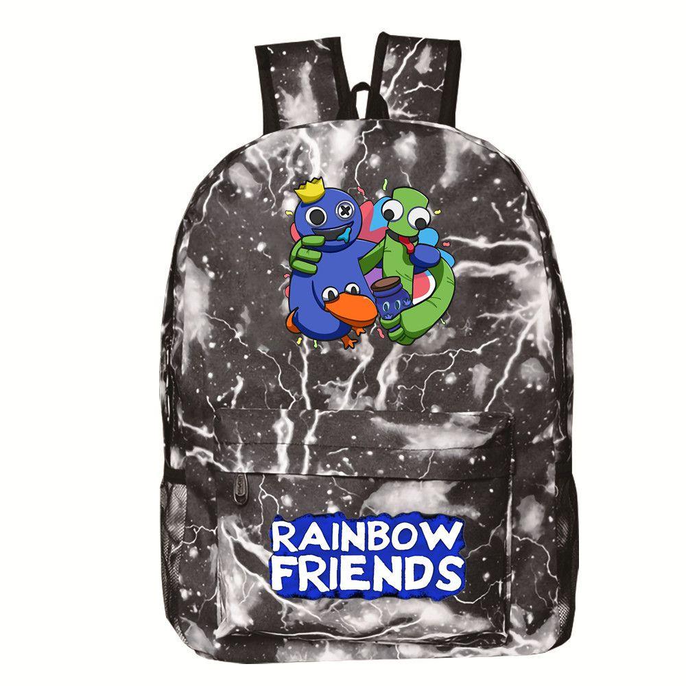 Roblox Rainbow Friends Large Capacity Student Backpack Bag Book